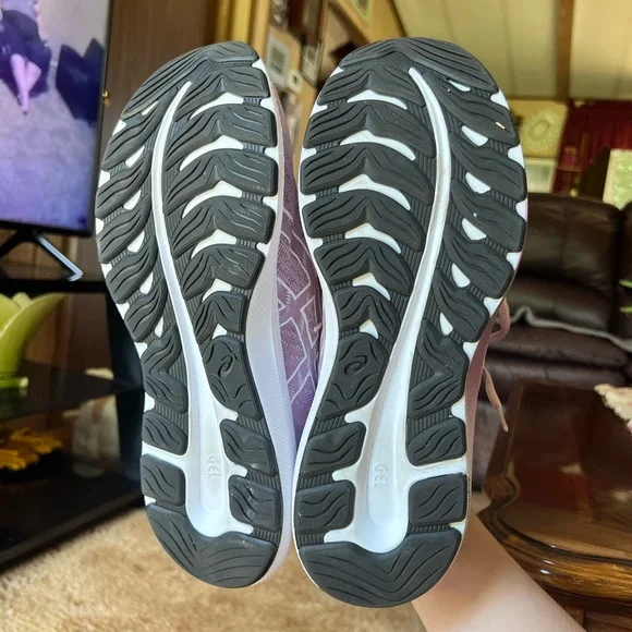 Women’s ASICS GEL-EXCITE 9 running athletes sneakers Barely Rose/White size 10. - Picture 5 of 17